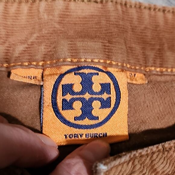 Tory Burch Carmel Ivy Super Skinny Corduroy Pants - Picture 5 of 11